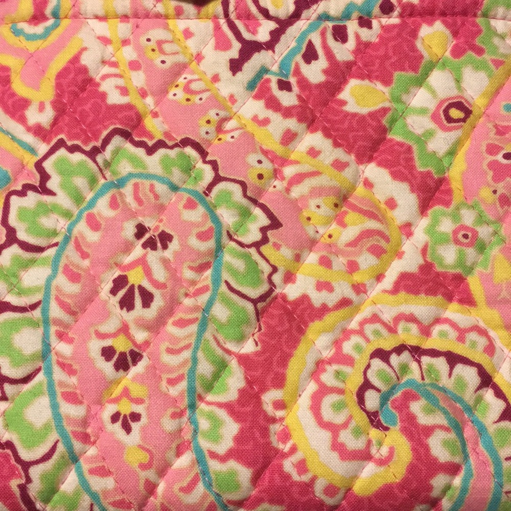 NEW — Vera Bradley Paisley Cross Body Purse - Picture 7 of 8